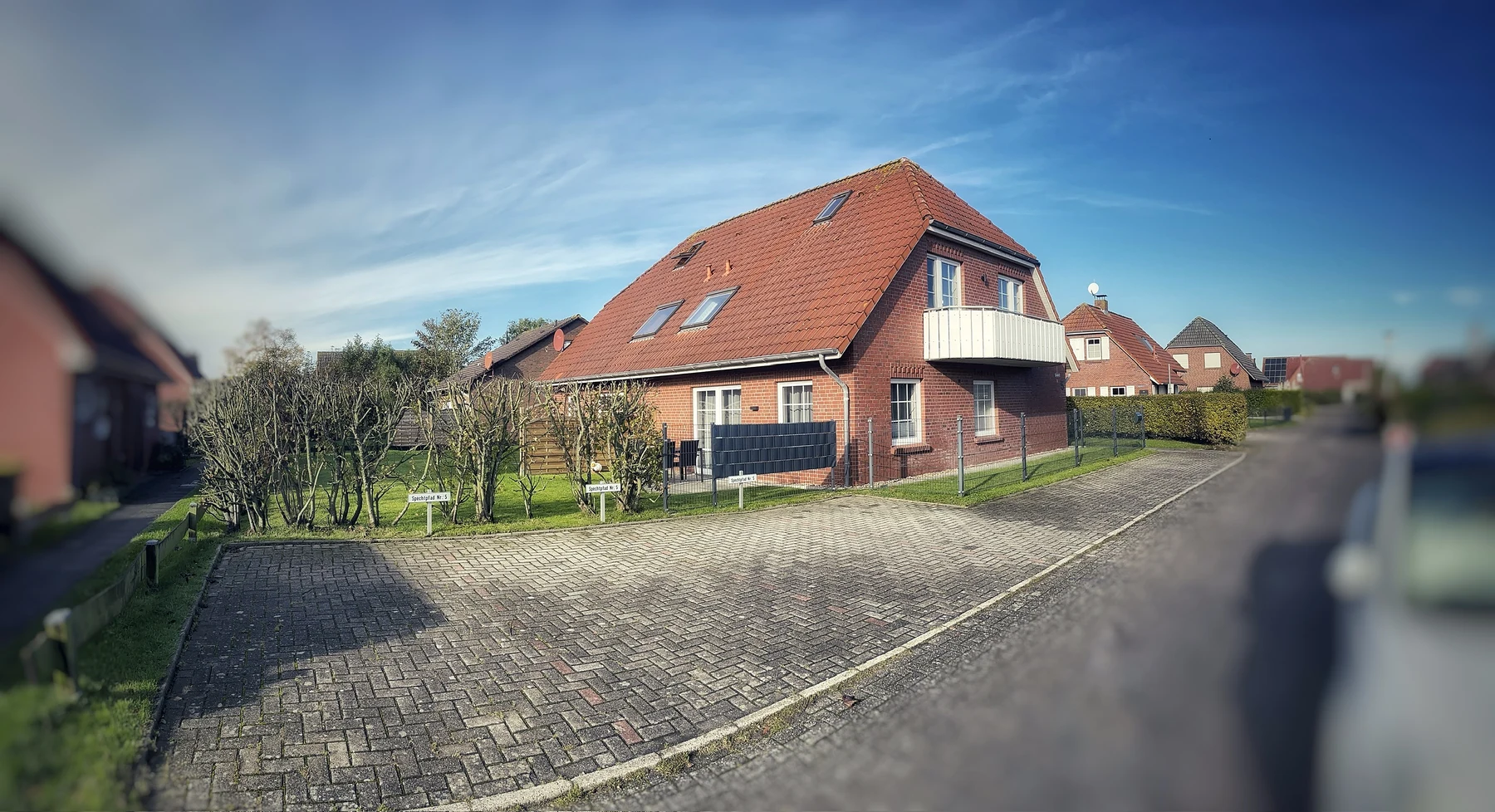 Außenansicht der Kleinen Muschelbude